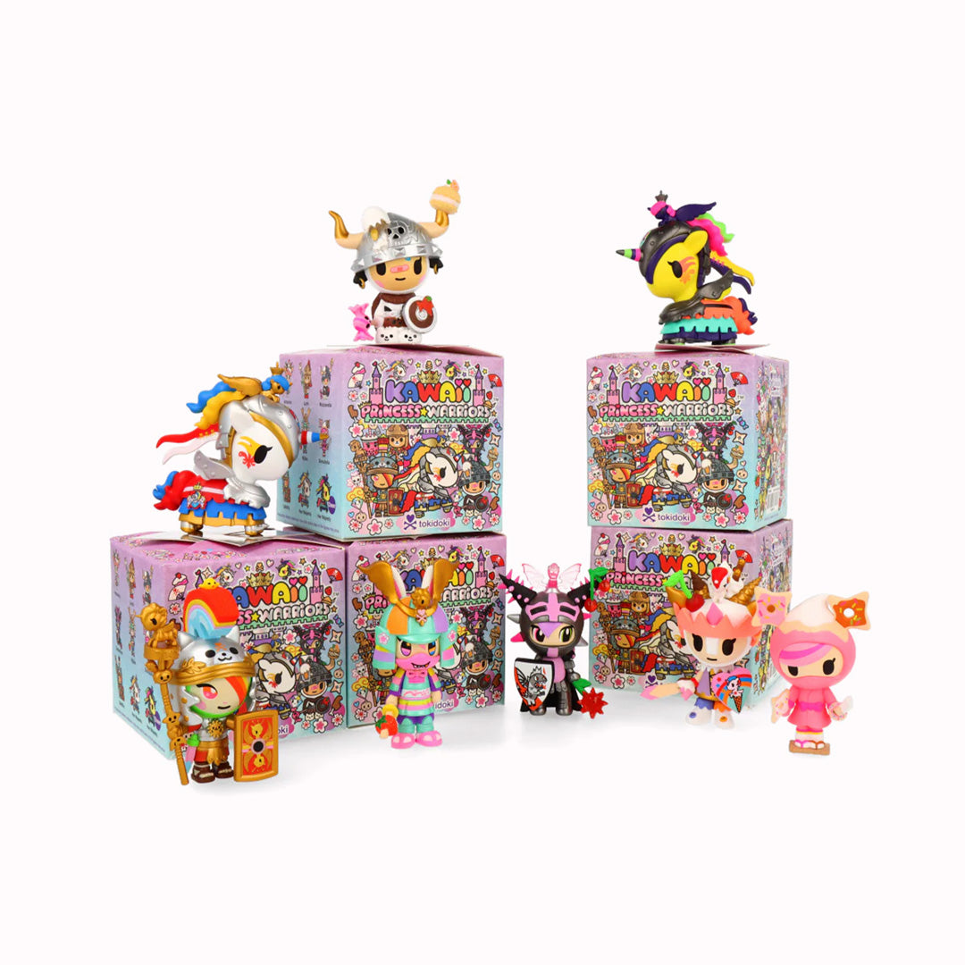 The Kawaii Princess Warriors are here to defend the Tokidoki Universe!  Group Image