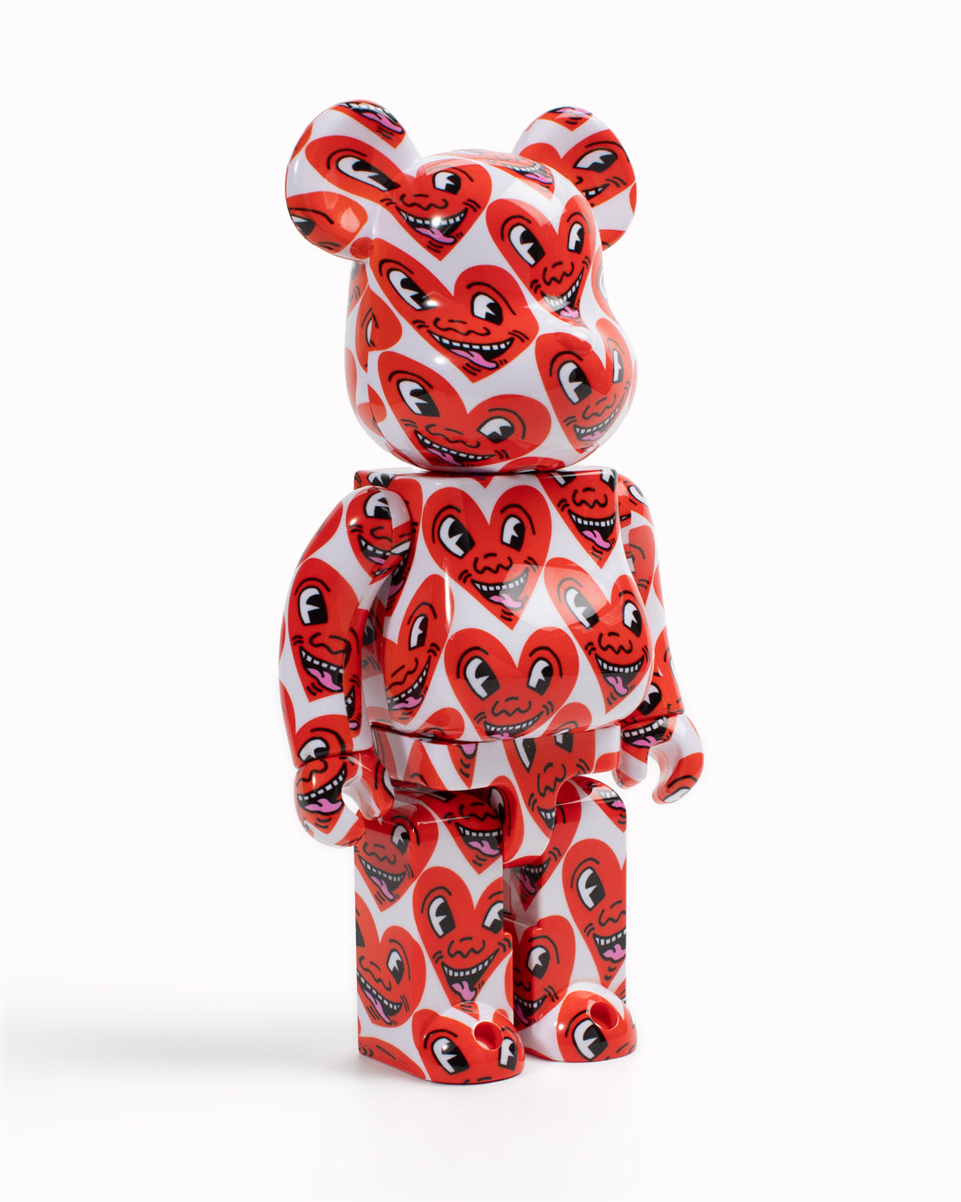 A celebration of one of pop art’s most enduring visual languages, the Keith Haring #6 Bearbrick pairs Medicom Toy’s iconic collectible with the bold figures and graphic motifs that made Haring famous around the world.