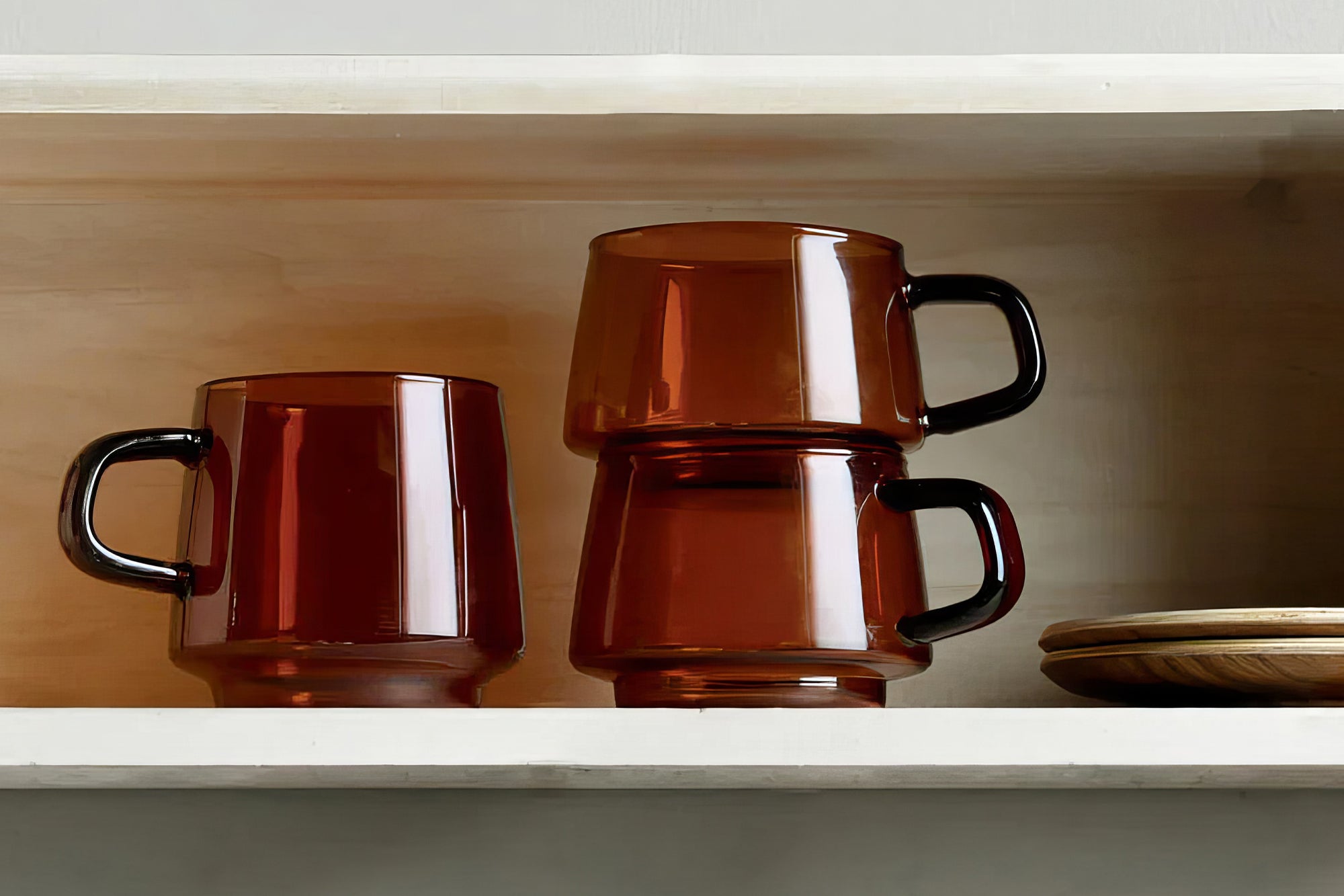 Amber Glass Mug by Schoolhouse