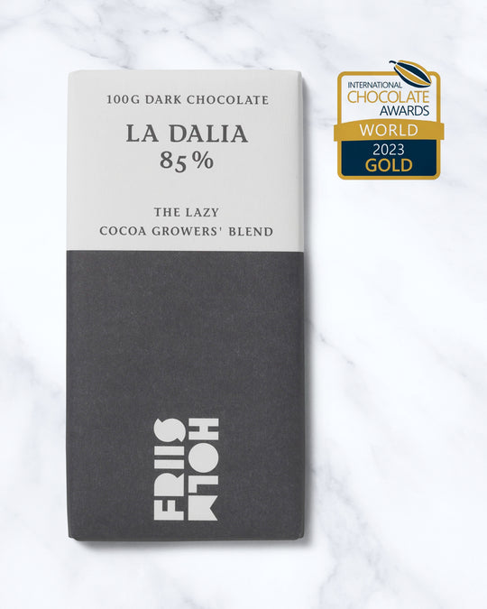 La Dalia | Lazy Cocoa Growers Blend | 85% Dark Chocolate | 100g