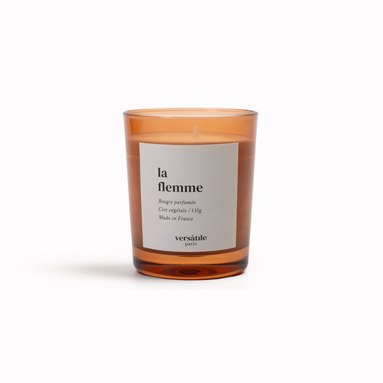 Hand-poured in France using natural, vegan wax, this candle has warm, sweet-floral notes balanced by fresh, uplifting undertones.