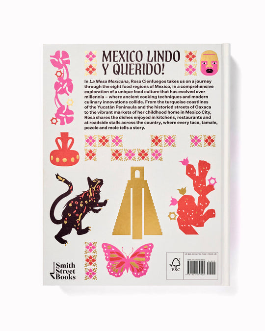Rosa Cienfuegos travels through Mexico’s different culinary regions, gathering more than 120 recipes alongside the ingredients, stories and traditions that distinguish one region from another.