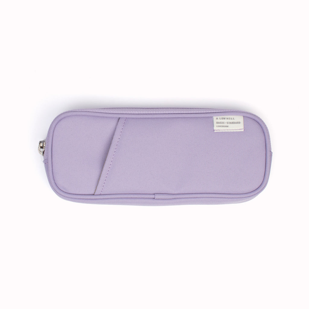 Cordura Lavender Pocket Pencil Case