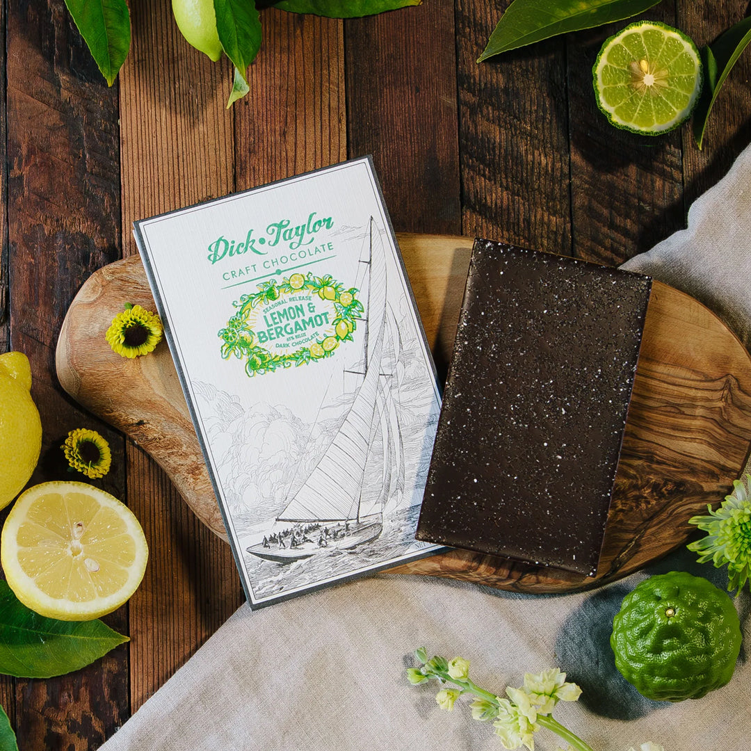 Lemon Bergamot | 65% Dark Chocolate Bar | 60g