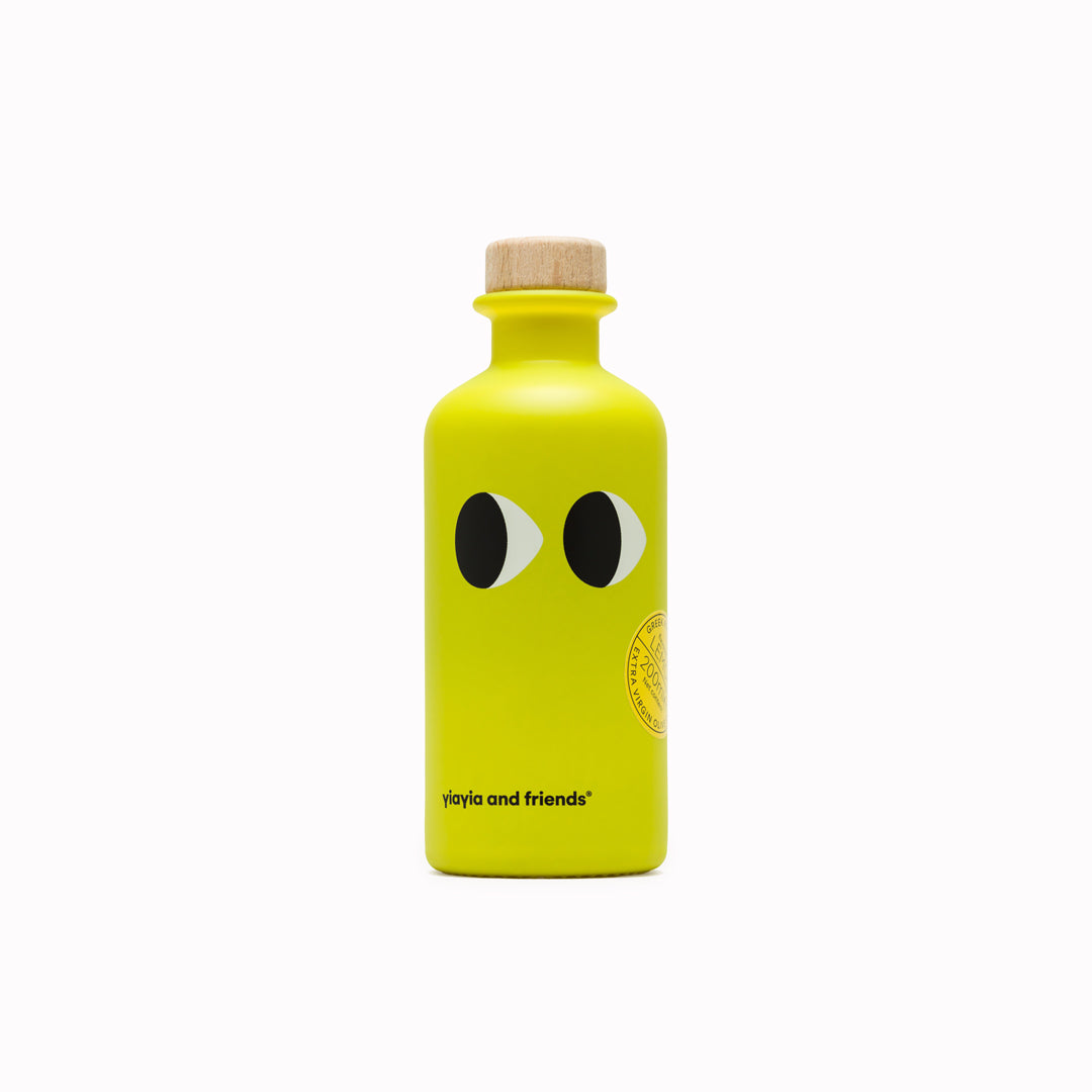 The Lemon infused oil has low acidity and high nutritional value, cold pressed with fresh greek lemons.
