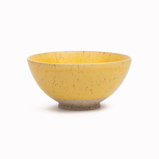 Spring Bowl | Speckled Stoneware Bowl | Lemon Zest