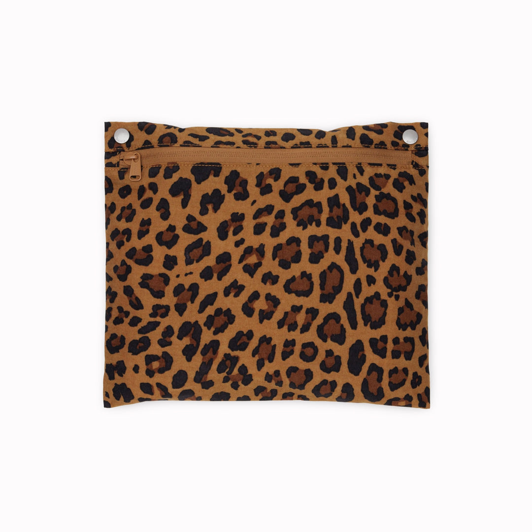 Large Cloud Carry-On in Leopard from Baggu, an impeccably crafted travel essential designed for discerning travelers.