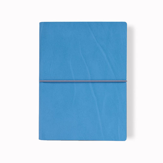 Seawater Blue Horizontal Weekly Planner from Ciak | B5 with elastic closure