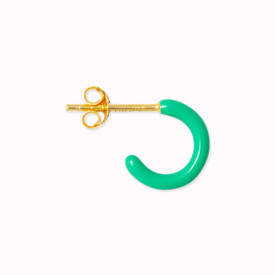 green Colour Hoop | Hoop Earring from Lulu Copenhagen