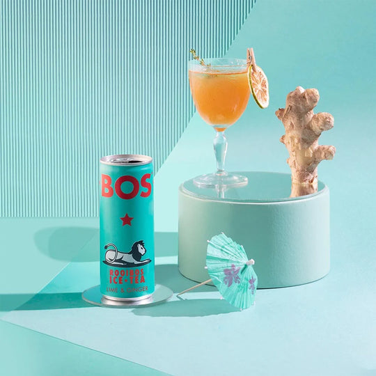 Organic Lime + Ginger | Rooibos Ice Tea | 250ml