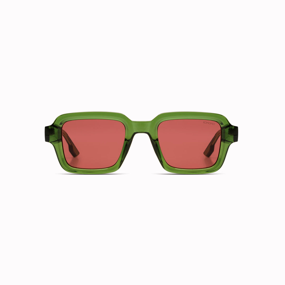 The Lionel takes a broader square frame and pares it back with clean acetate construction and restrained detailing. 