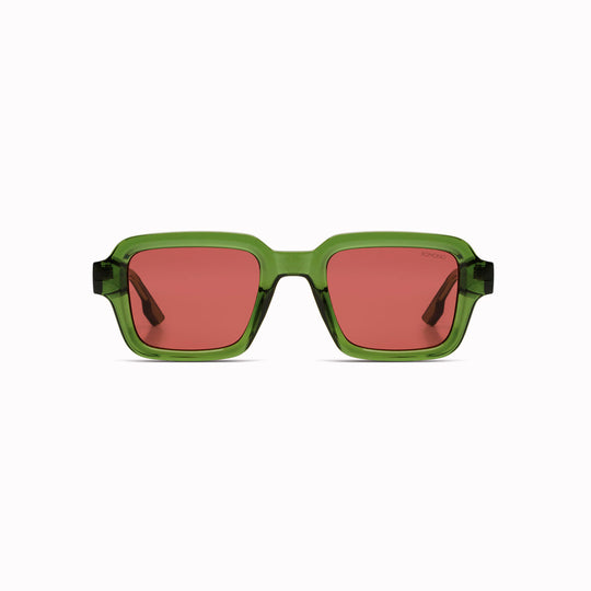 The Lionel takes a broader square frame and pares it back with clean acetate construction and restrained detailing. 