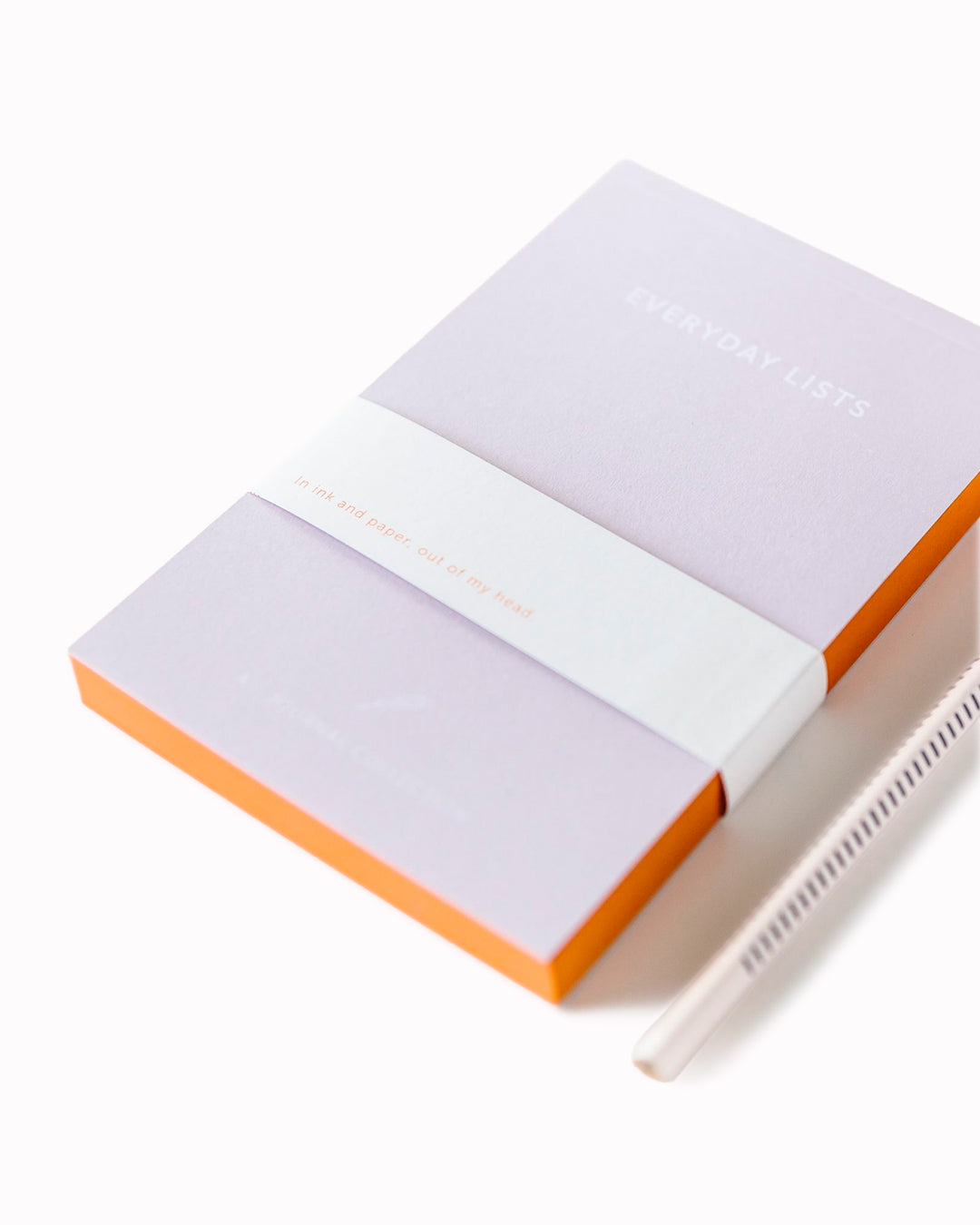 A compact tear-off notepad with a soft, colour-led finish. Clean, minimal, and built for quick capture without excess structure.
