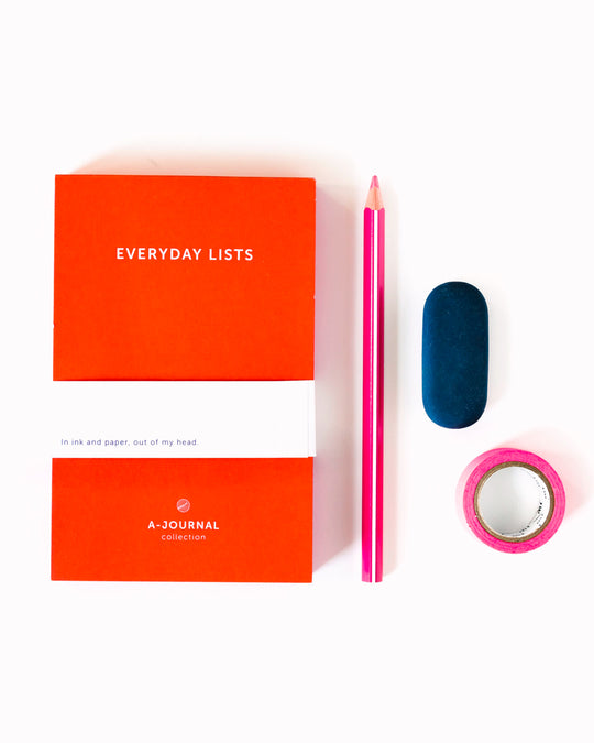 A compact tear-off notepad with a soft, colour-led finish. Clean, minimal, and built for quick capture without excess structure.