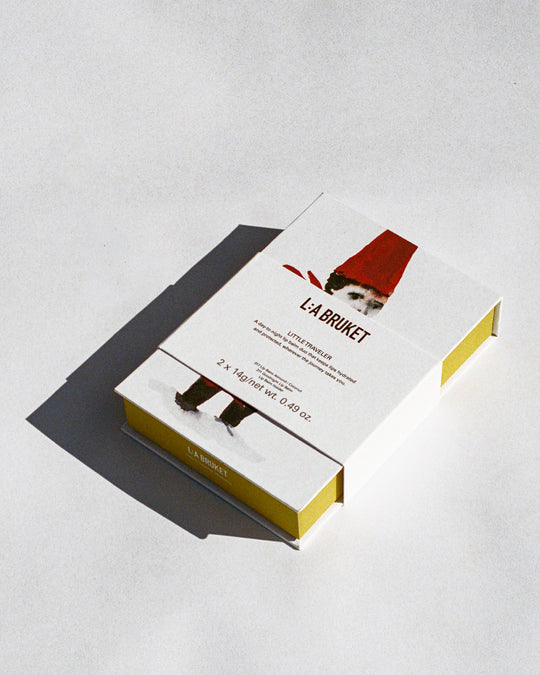 Original Almond Lip Balm + Goodnight Lip Balm With Holder in Winter Gift Packaging