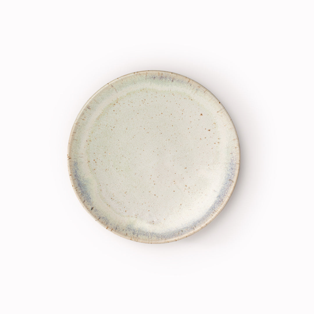 The Llama Fur Moon Plate from Studio Arhoj is hand thrown and hand glazed in Copenhagen and is a stylised Nordic / Japanese mash up forming part of Arhoj's Edo Series. The Moon Plates are celebrated for their thick, textured, earthy and colourful glazes.