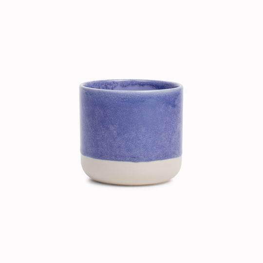 Danish/Japanese mix up with these thick glazed, hand-made ceramic beakers from Studio Arhoj. Can be used as a drinking vessel or small planter. Each piece is handmade in Denmark - meaning glaze colour and finish will never be exactly the same on any two items, but this is absolutely a part of their unique appeal.