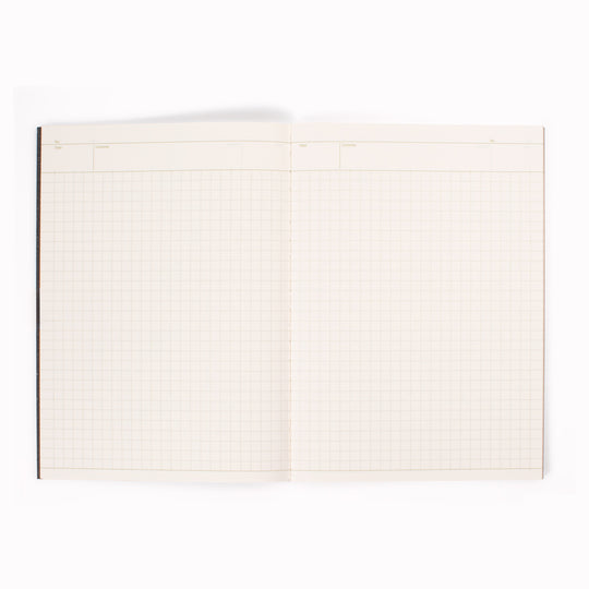 Logical Prime Notebook | 6mm Grid | A5 Grey