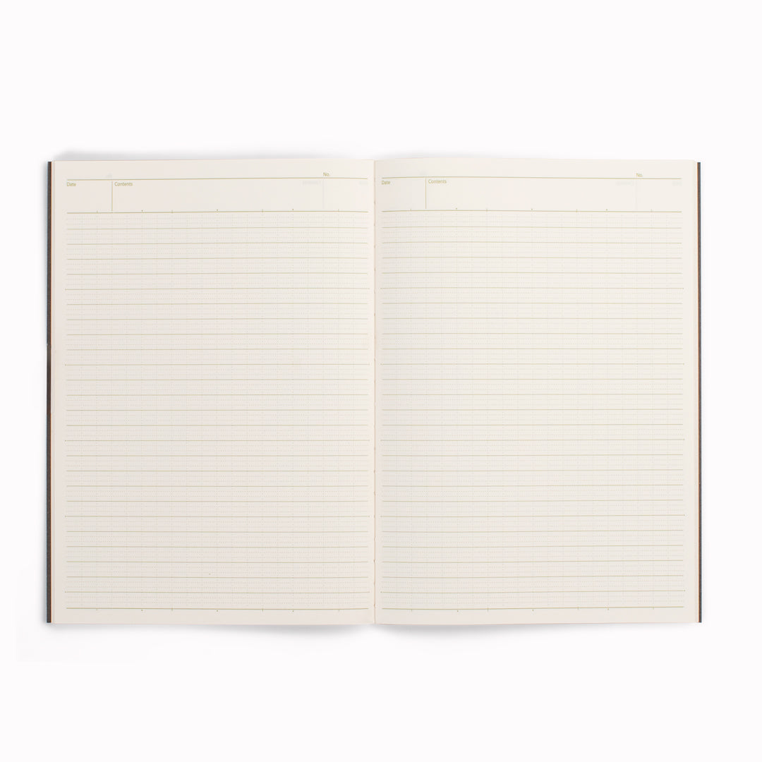 Logical Prime Notebook | Ruled | A5 | Navy