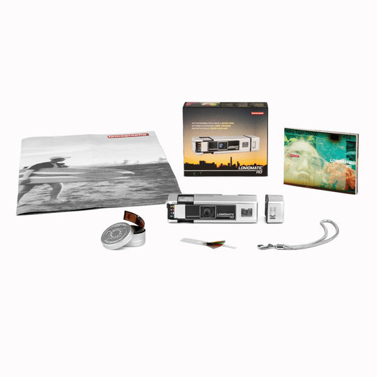 Lomomatic 110 Camera & Flash | Metal