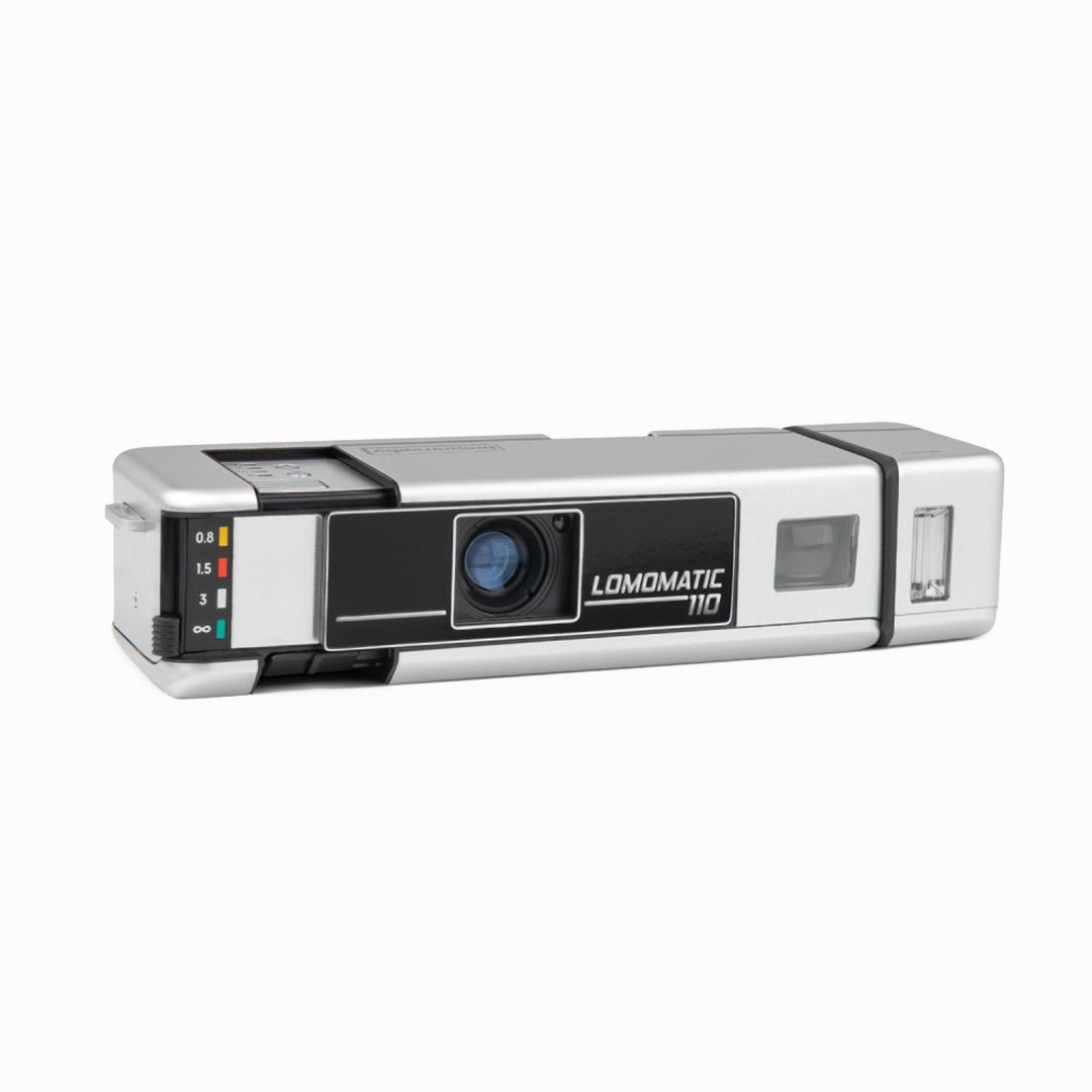 Lomomatic 110 Camera & Flash | Metal