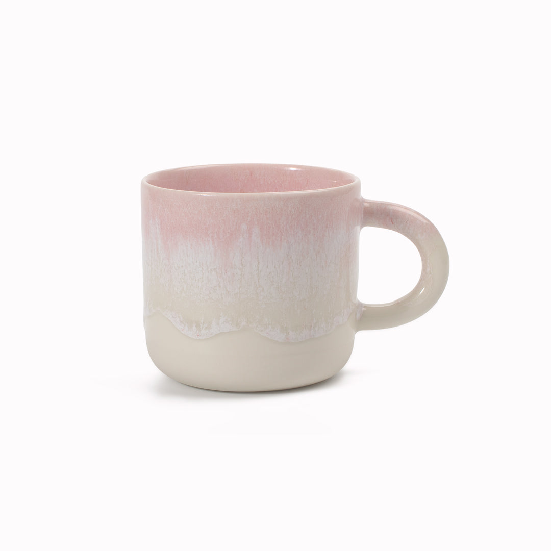 Chug Mug | Ceramic Drip Glazed Mug | Pastel Shades