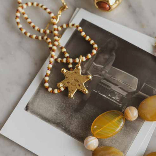 Lucky Star Necklace | 18ct Gold Plate | Anni Lu