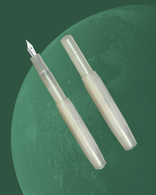 A new colour collection for Spring 2026, the Lunar Sport pairs Kaweco’s heritage design with a clean, contemporary finish.