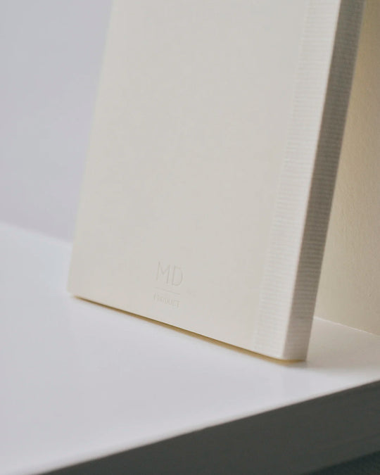 MD Paper epitomises the subtlety, elegance and simplicity of design of good Japanese stationery, concentrating on the quality of material over branding or printed design.&nbsp;