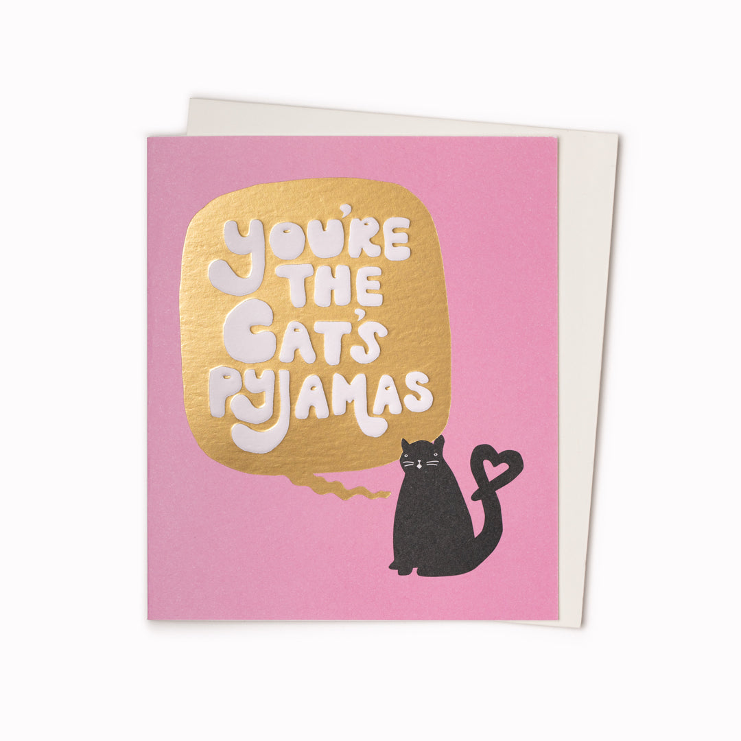Cat's Pyjamas | Greeting Card