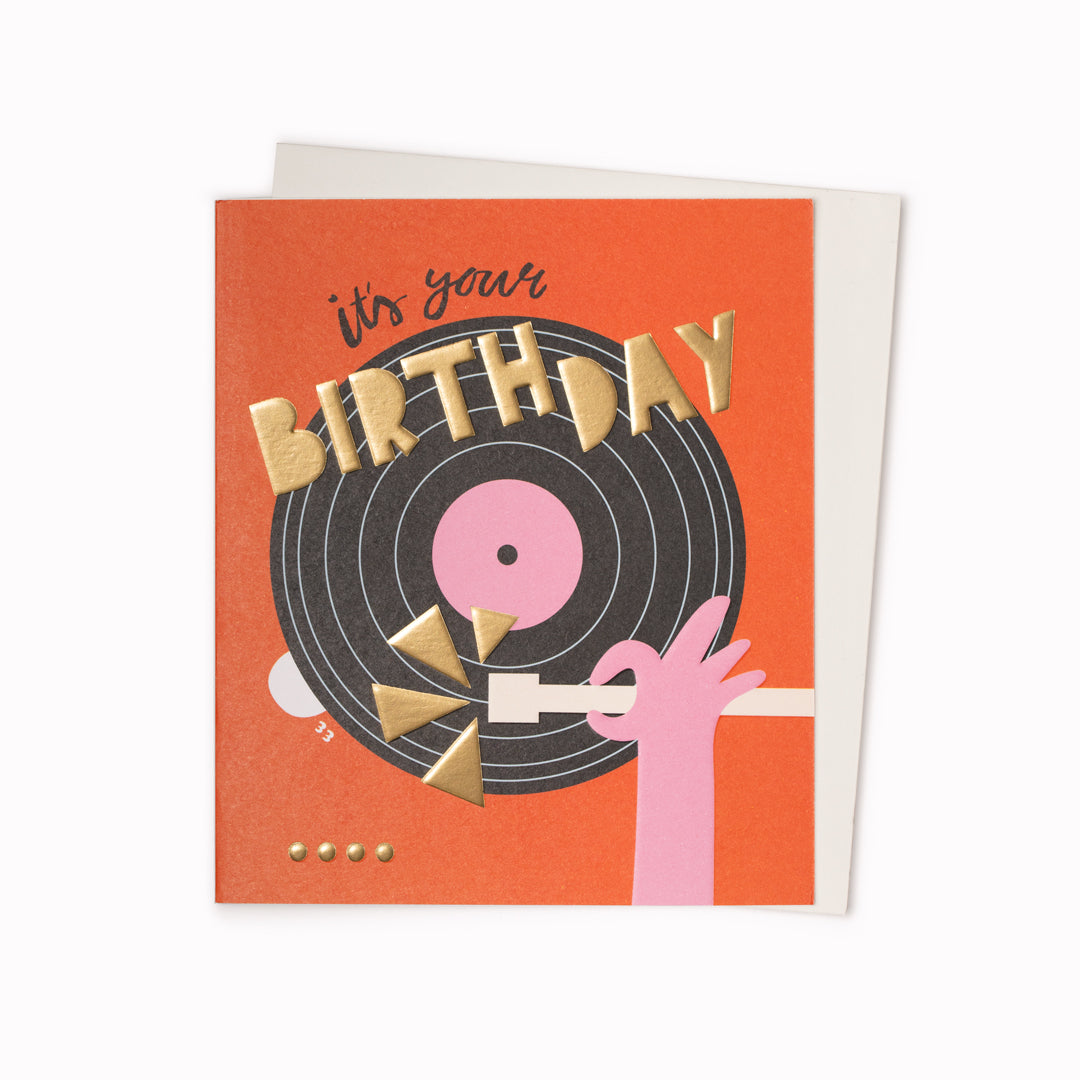 Birthday Grooves | Birthday Greeting Card