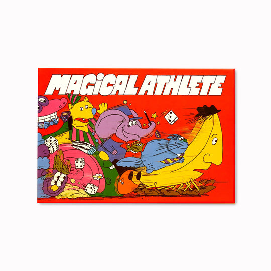 Magical Athlete is a delightfully unpredictable tabletop racing game that blends simple mechanics with outrageous character powers.
