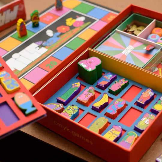 Magical Athlete is a delightfully unpredictable tabletop racing game that blends simple mechanics with outrageous character powers.