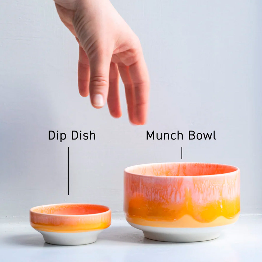 Studio Arhoj's Mandarin Dip Dish is a beautifully handcrafted piece of porcelain and is part of the Tokyo tableware series.