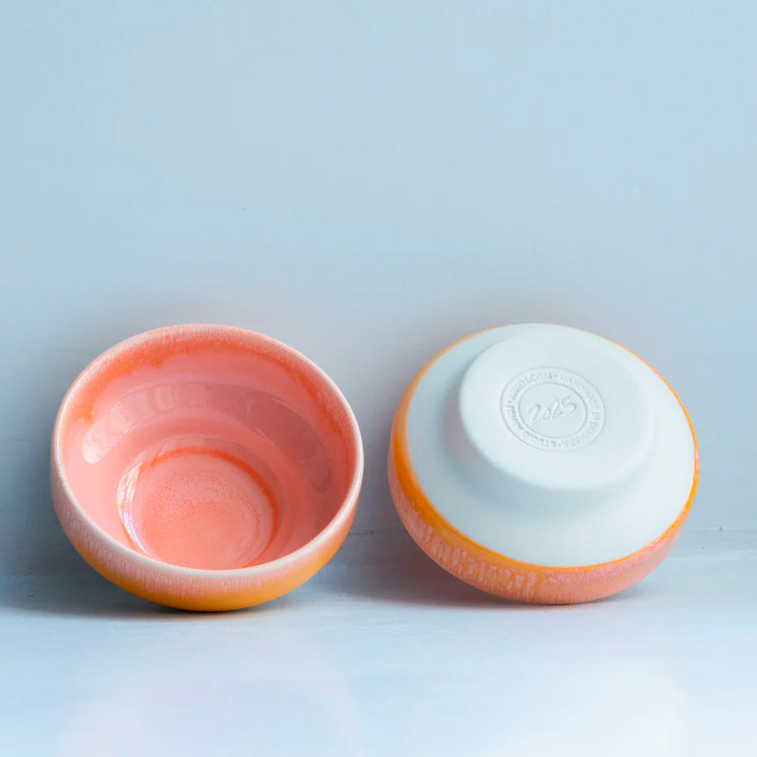 Studio Arhoj's Mandarin Dip Dish is a beautifully handcrafted piece of porcelain and is part of the Tokyo tableware series.