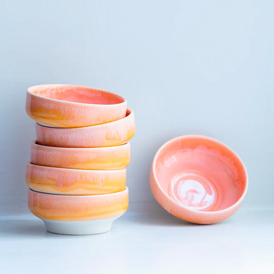 Studio Arhoj's Mandarin Dip Dish is a beautifully handcrafted piece of porcelain and is part of the Tokyo tableware series.