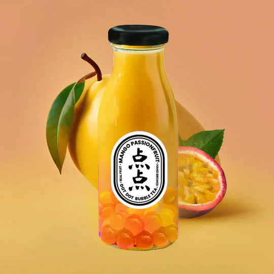 Mango Passionfruit Bubble Tea from Dot Dot - lifestyle image