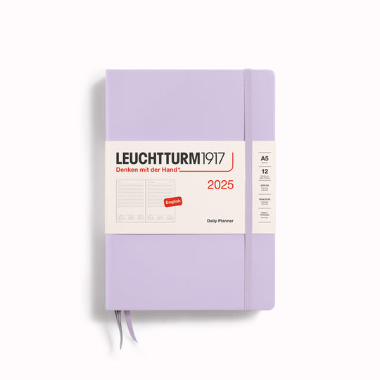 The Hardcover Medium Daily Planner 2025 from Leuchtturm1917 will help you keep track of even the most hectic schedule.