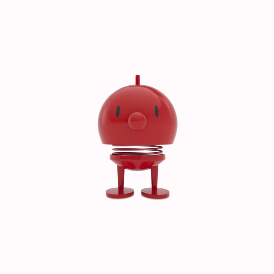 Springy and cheerful! Bumble by Hoptomist is the classic 1960's home decor, happy ornamental figurine in a colourful red finish.