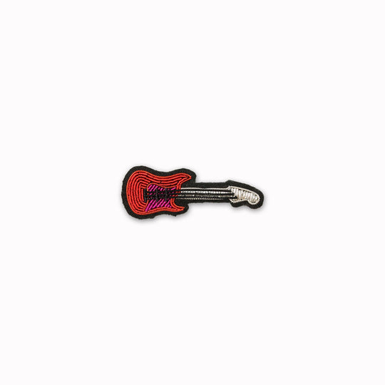 hand embroidered decorative lapel pin by Paris based Macon et Lesquoy - personalise your favourite garments to define your individual style.