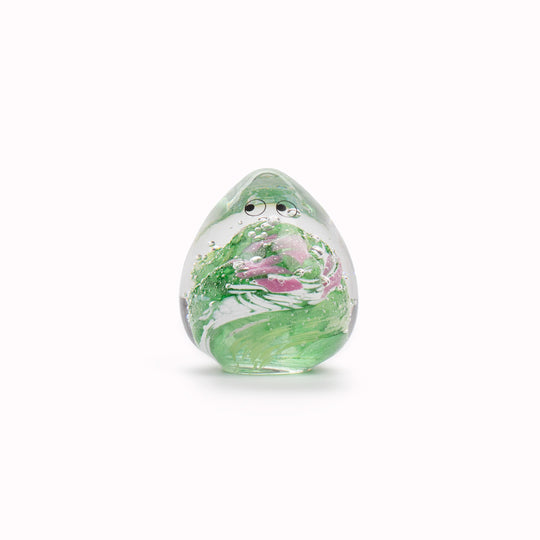 Meet the newest additions to the Studio Arhoj family of colourful characters - a personality laden decorative glass 'Crystal Blob' figurine! Think of these as cousins to Anders Arhoj's ceramic creations. Inspired by Japanese ceramics but with a Scandinavian twist.