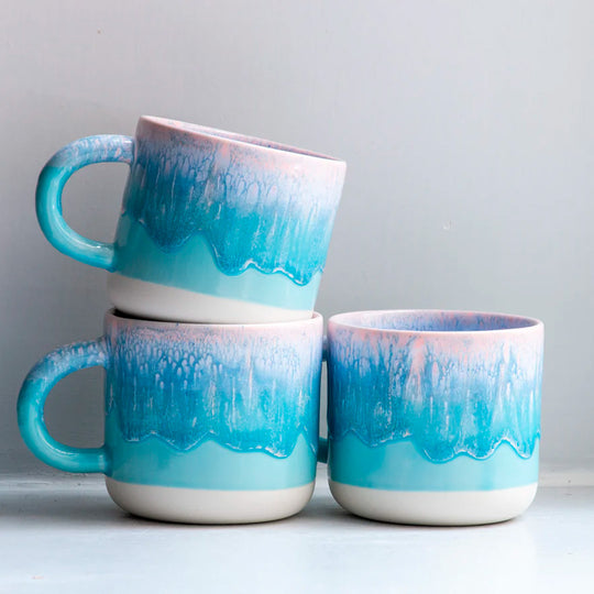 Chug Mug | Ceramic Drip Glazed Mug | Miami