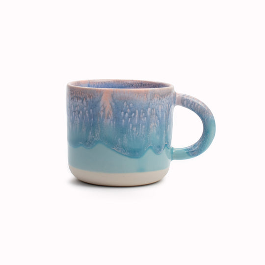 Chug Mug | Ceramic Drip Glazed Mug | Miami
