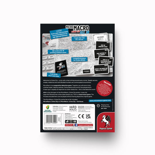 MicroMacro : Crime City All In | Deduction Board Game