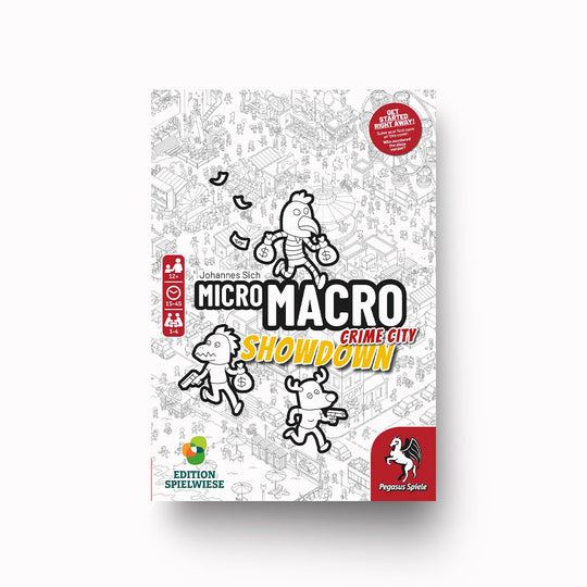 MicroMacro : Crime City Showdown | Deduction Board Game