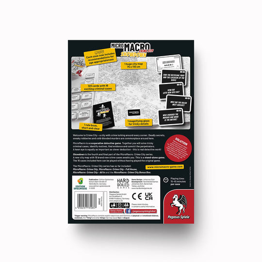 MicroMacro : Crime City Showdown | Deduction Board Game