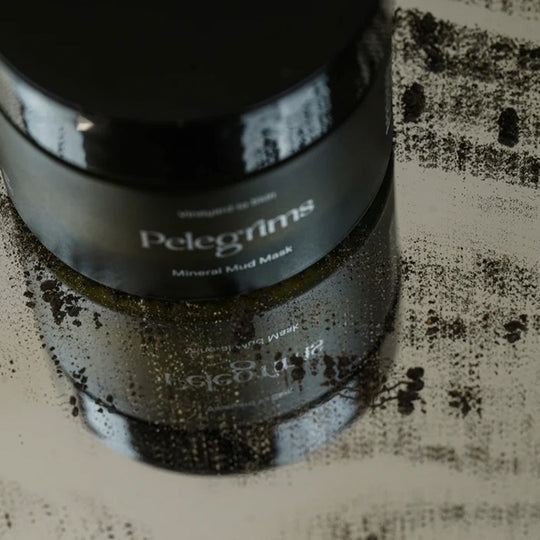 Pelegrims Mud Mask is a deep cleansing, detoxing and nourishing spa quality home facial treatment mask. 