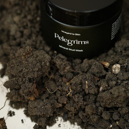 Pelegrims Mud Mask is a deep cleansing, detoxing and nourishing spa quality home facial treatment mask. 