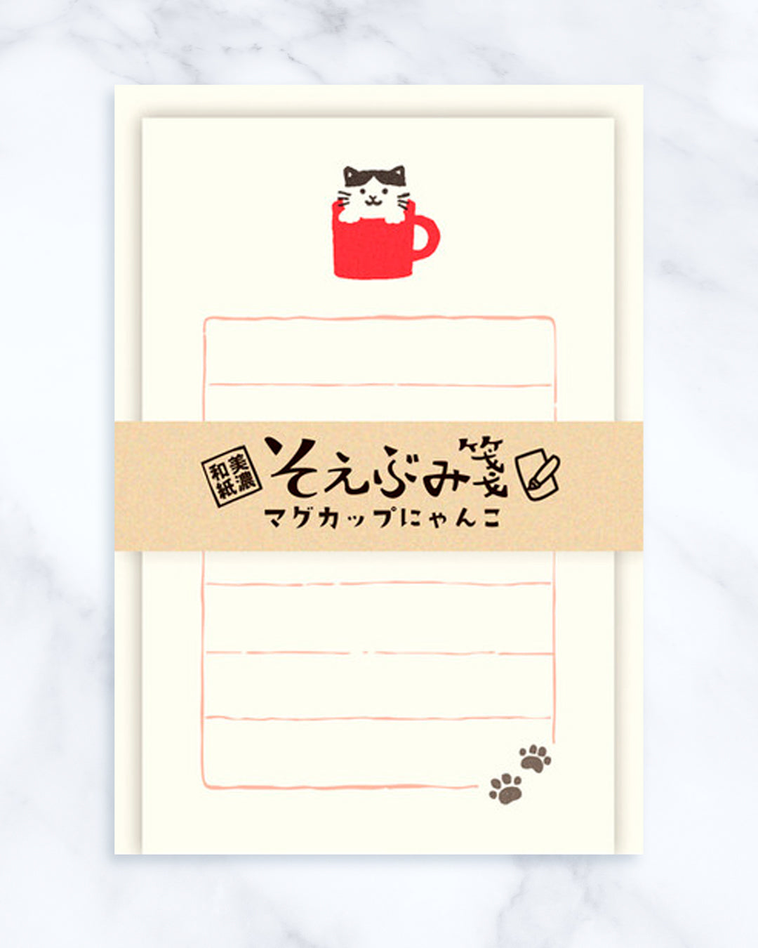 Mini Letter Set | Cup Cat