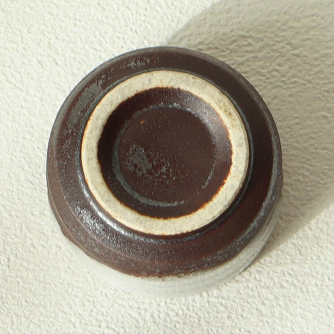 A larger sized sake cup holding 80ml liquid from Gifu prefecture in Japan.